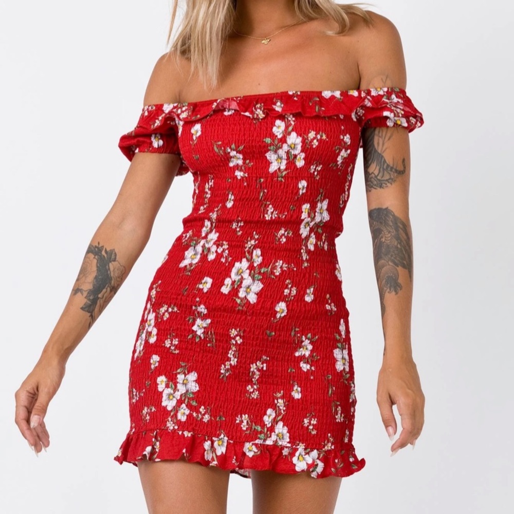 PRINCESS POLLY OAHU MINI DRESS SIZE 4